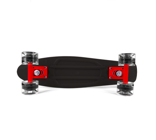 seven 59967 skateboard "spidermen" negru-roșu
