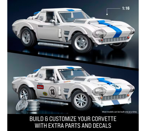 hot wheels jgr31 constructor elite corvette grand sport (918 el.)