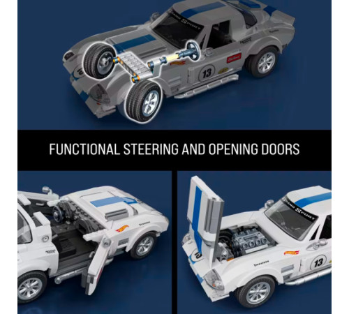 hot wheels jgr31 constructor elite corvette grand sport (918 el.)