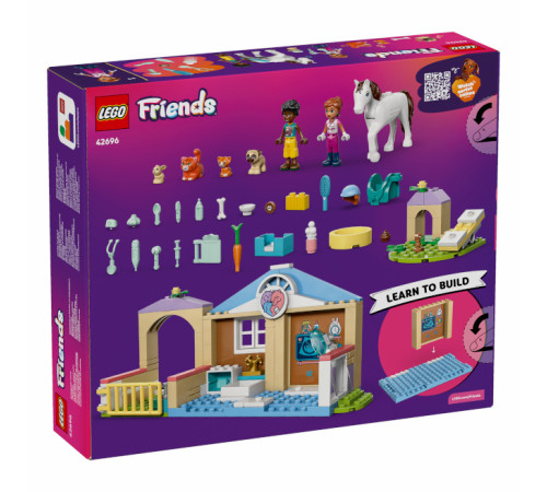 lego friends 42696 constructor "clinică veterinară pentru animale" (141 el.)