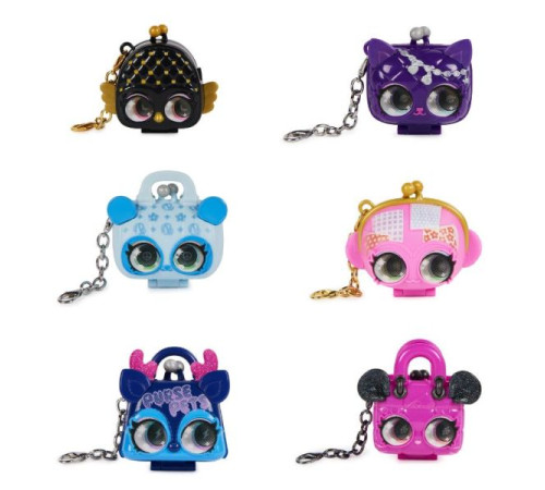 purse pets 6066718 Мини кошелек-брелок "luxey charms" в асс.