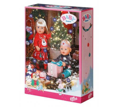  zapf creation 830260 Адвент-календарь baby born (24 сюрприза)