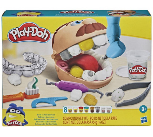  play-doh f1259 set de joc "mister critter cu dinți de aur"