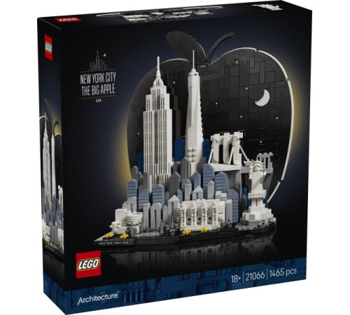  lego architecture 21066 constructor "new york city &ndash; the big apple" (1465 el.)