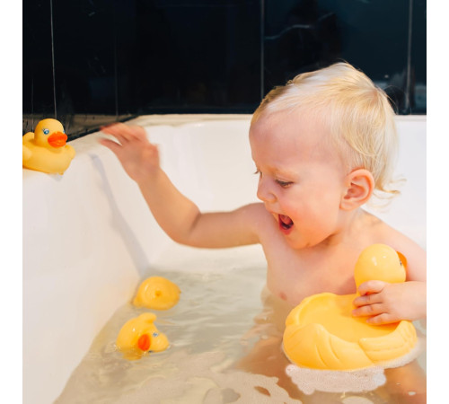 playgro nv684 Набор игрушек для ванной "duck bath family"