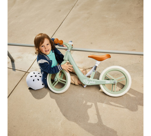 kinderkraft run bike fly plus (albastru)