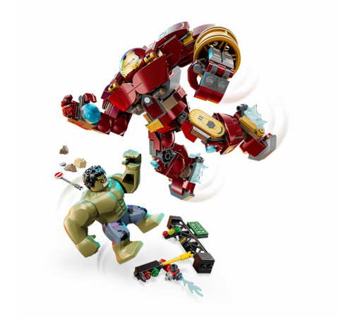 lego marvel 76343 constructor "bătălia epică: hulkbuster vs. the hulk" (413 el.)