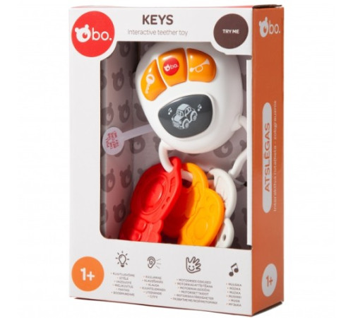 bo. 8026ml Интерактивная игрушка "Ключики"