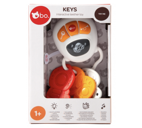  bo. 8026ml Интерактивная игрушка "Ключики"
