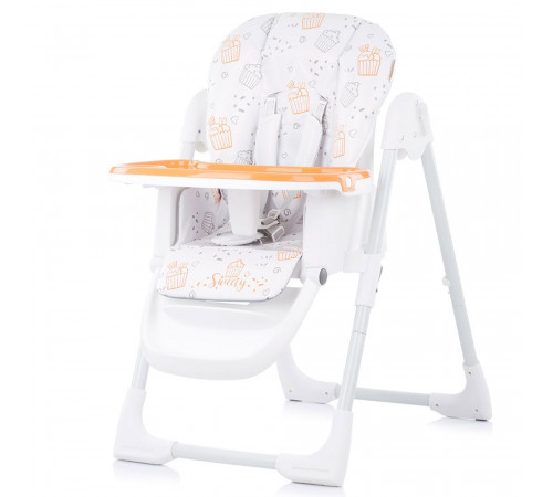 chipolino Стульчик для кормления "sweety" sthsw02003ta мандарин