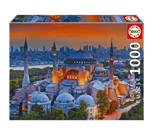 educa 19612 puzzle "moscheea albastră, istanbul" (1000el)
