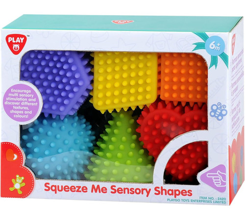 playgo 2420 figurine colorate moi (6 buc.)
