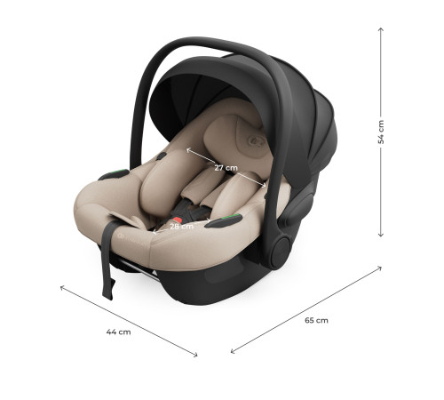 kinderkraft Автокресло "i-lite" (40-87 см) бежевый