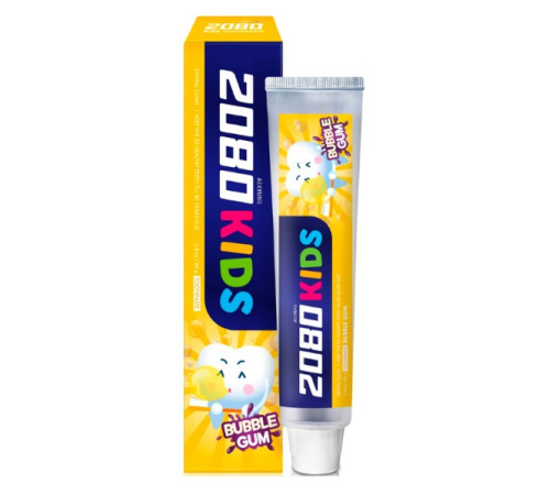Dental Clinic Pastă de dinți "2080 Kids" Bubble gum (80g) dental clinic pastă de dinți "2080 kids" bubble gum (80g)