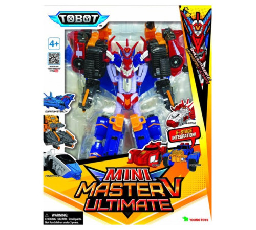 Детский магазин в Кишиневе в Молдове tobot 301102t Робот-трансформер "gd mini master v ultimate" (25 см.)