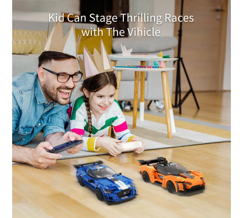 cada c51077w Машина на радиоуправлении "blue knight" (325 дет.)