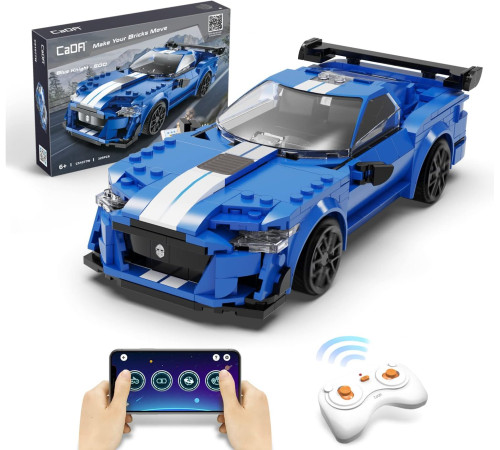 cada c51077w Машина на радиоуправлении "blue knight" (325 дет.)