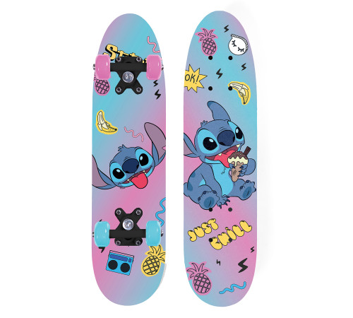seven 59350 Скейтборд деревянный "stitch"
