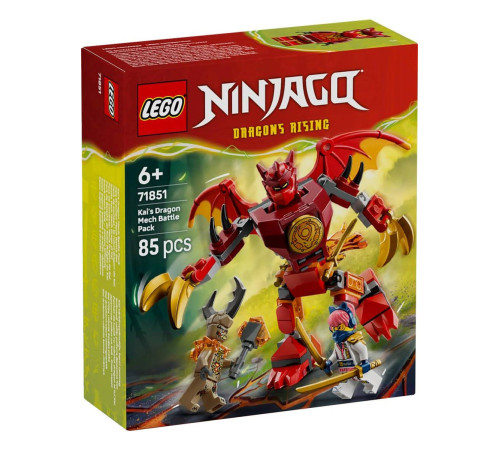 Jucării pentru Copii - Magazin Online de Jucării ieftine in Chisinau Baby-Boom in Moldova lego ninjago 71851 constructor "robotul dragon lui kai" (85 el.)