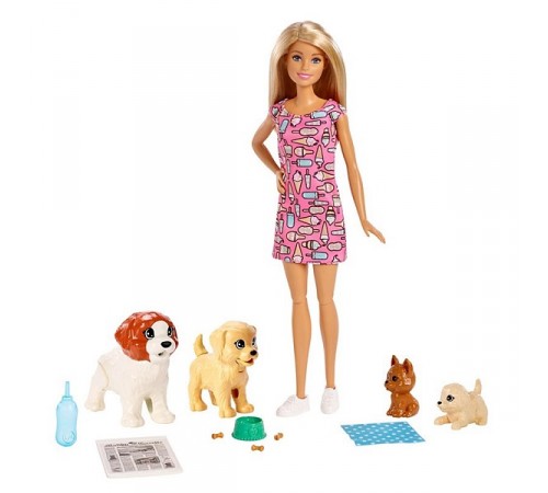 Barbie FXH08 Набор с куклой "Любимые питомцы" Детский магазин в Кишиневе в Молдове barbie fxh08 Набор с куклой "Любимые питомцы"