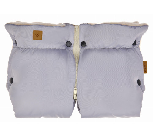  womar zaffiro Рукавички для коляски раздельные "wool premium" stone