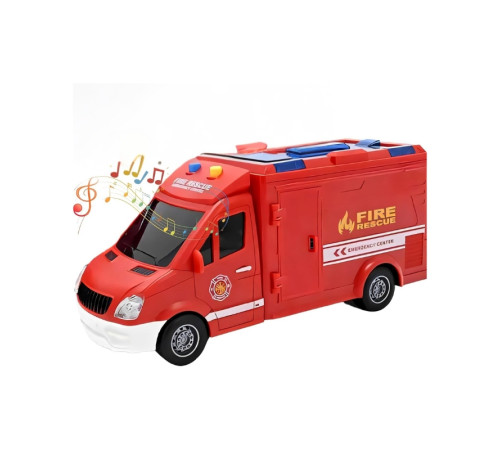js126e ambulanță 1:16, jstoys (sunete si lumini)