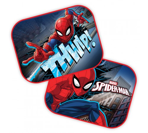 seven 9323 Защитная шторка от солнца "spider-man" (2 шт.)