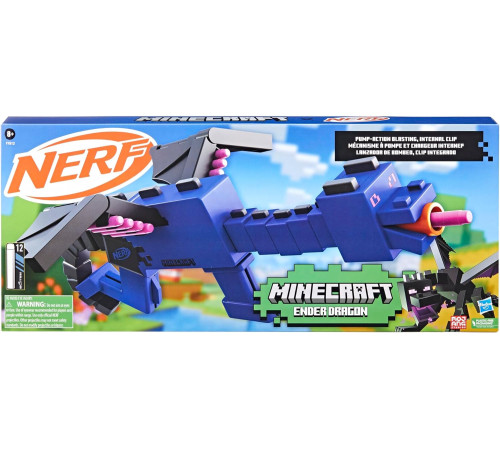 nerf minecraft f7912 blaster "ender dragon"