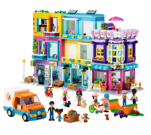 lego friends 41704 constructor "casa mare pe strada principală" (1682 el.)