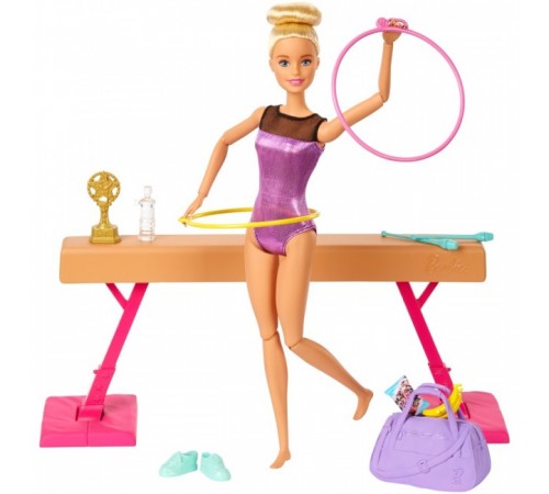 barbie gjm72 set de joc "gimnasta"