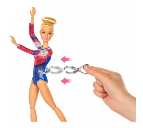 barbie gjm72 set de joc "gimnasta"