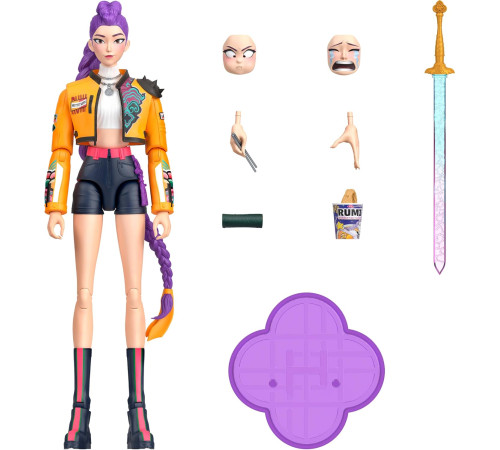 Jucării pentru Copii - Magazin Online de Jucării ieftine in Chisinau Baby-Boom in Moldova k-pop demon hunters jry30 figurină rumi "how it's done" cu accesorii (15,7 cm)
