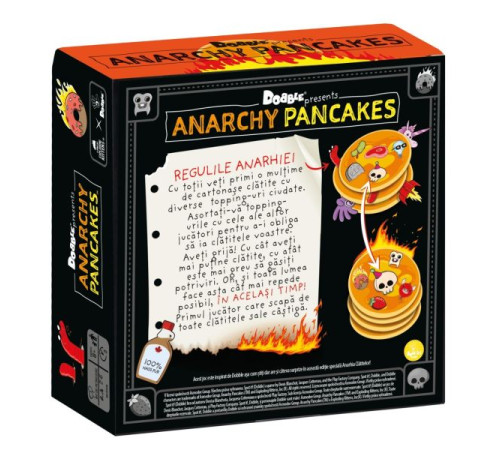 dobble dobap08ro joc de masă "anarchy pancakes" (ro)
