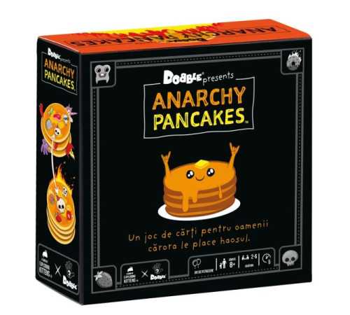 dobble dobap08ro joc de masă "anarchy pancakes" (ro)