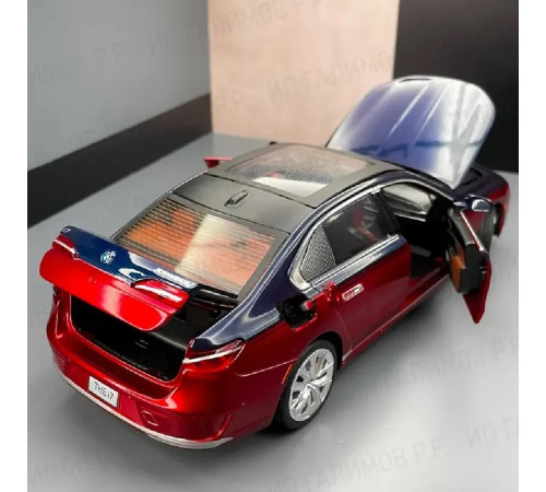 msz 68288a mașinuță metalică bmw i7 (1:24) cu sunete și lumini