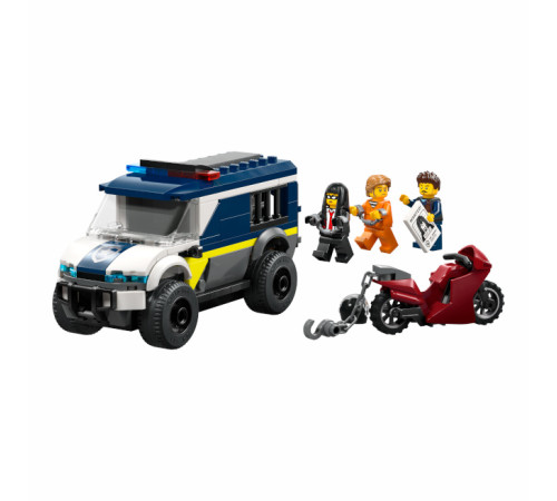 lego city 60479 constructor "dubă poliției pentru transportul deținuților" (198 el.)