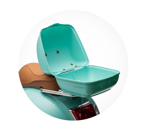 chipolino elmve0251tg motocicletă pe baterie vespa gts super teal green