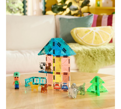 magna-tiles 252027mt Магнитный конструктор "Парк для щенков" (27 дет.)