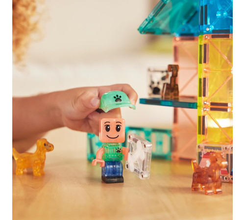 magna-tiles 252027mt Магнитный конструктор "Парк для щенков" (27 дет.)