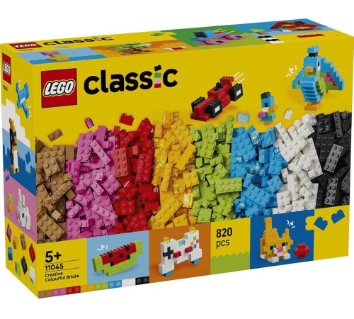 Jucării pentru Copii - Magazin Online de Jucării ieftine in Chisinau Baby-Boom in Moldova lego classic 11045 constructor "piese creative multicolore" (820 el.)