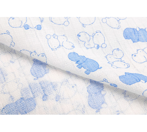 sensillo-2 pelinca de bumbac cu imprimeu tetra (70x80 cm) &icirc;n sort.