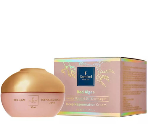  famirel cremă de față hidratantă și reparatoare cu extract de alge roșii (50 ml) 087230