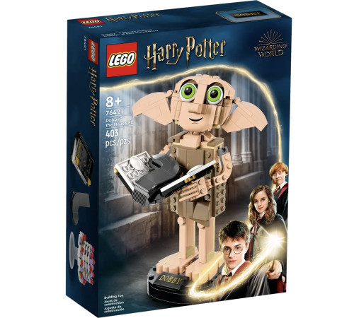 lego harry potter 76421 Конструктор "Домовой эльф Добби" (403 эл.)