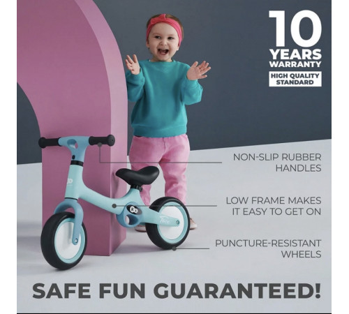 kinderkraft run bike tove mint