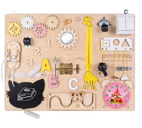 3ToysM MT07 Развивающая доска "Busy board" 3toysm mt07 Развивающая доска "busy board"