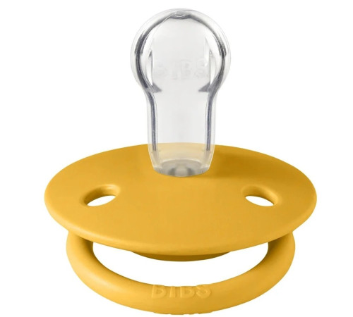 bibs Пустышка круглая силиконовая de lux (0-36 м.)  honey bee