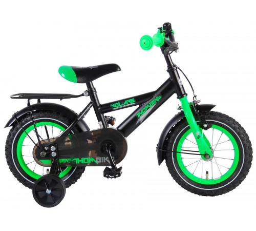 Volare 91403 Велосипед "Thombike 14" черный/зелёный volare 91403 Велосипед "thombike 14" черный/зелёный