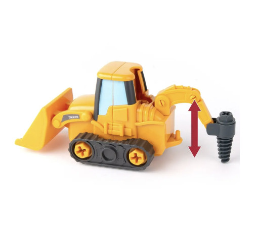 tomy tractor de construcție buldoexcavator john deere build-a-buddy 47278 33288