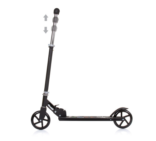 chipolino trotineta "sharky" (6+) dssha0236bk black
