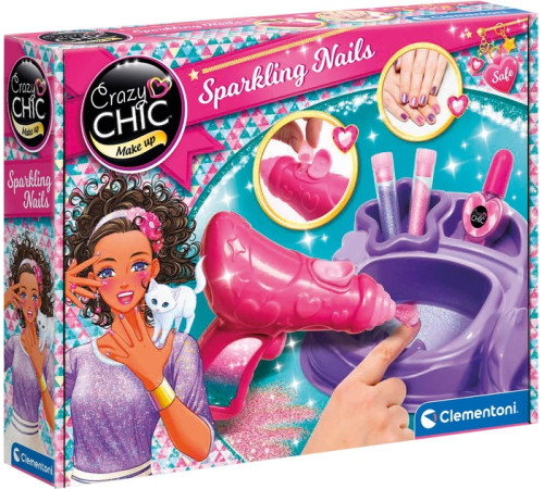 As Kids 1022-15179 Набор для маникюра Crazy Chic "Fantastic Nails"  as kids 1022-15179 Набор для маникюра crazy chic "fantastic nails"